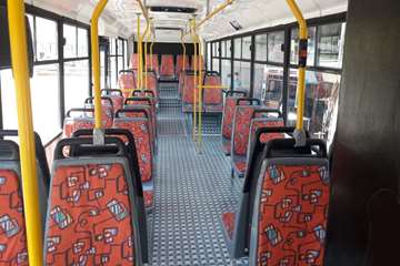 5 دستگاه اتوبوس شهری به ناوگان حمل و نقل عمومی خمینی شهر اضافه شد