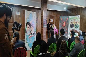 نمایشگاه غزه خونین نگارخانه خمینی شهر