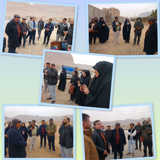 بازدید اصحاب رسانه از میدان مادر