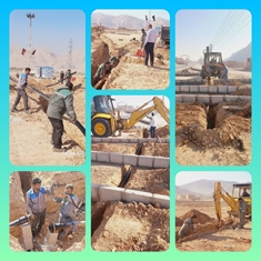 توسعۀ شبکۀ آب رسانی میدان تازه تأسیس