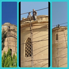 مرمت برج کبوتر جوی آباد 