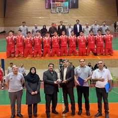 پیروزی تیم بسکتبال شهرداری خمینی شهر بر بسکتبالیست های بوشهر