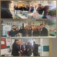 دیدار شهردار و اعضای محترم شورای شهر با پرستاران در روز پرستار